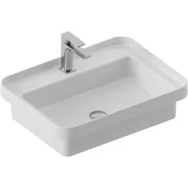 Koupit Online Art Ceram Fuori umyvadlo 60.5x45.5 cm obdélníkový zápustný bílá TFL03401;00