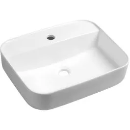 Zlevněný Sapho Garda umyvadlo 50x40 cm obdélníkový na pult bílá AR452
