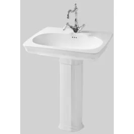 Art Ceram Civitas umyvadlo 68x50 cm obdélníkový klasický bílá CIL00101;00 Originální