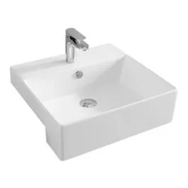 Art Ceram Quadro umyvadlo 50x48 cm obdélníkový nábytkový bílá QUL00401;00 Top Prodej