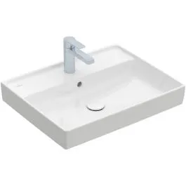 Aktuální Villeroy & Boch Collaro umyvadlo 60x47 cm obdélníkový klasický-nábytkový bílá 4A336101