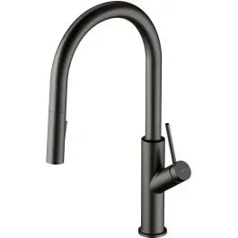 Akční Cena Omnires Bend kuchyňská baterie stojící grafitová/šedá BE6455GR