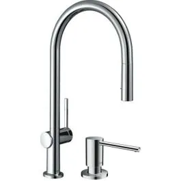 Sada kuchyňská baterie Hansgrohe Talis M54 72801000, dávkovač tekutin Hansgrohe 40438000 Přímo Od Výrobce