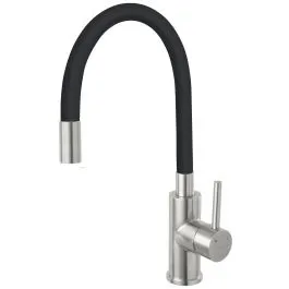 Ihned K Objednání Ferro Zumba Inox kuchyňská baterie stojící černá-inox BZA4BSS