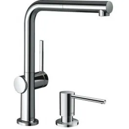 Sada kuchyňská baterie Hansgrohe Talis M54 72809000, dávkovač tekutin Hansgrohe 40438000 Sleva