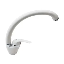 Originální Pyramis Ossia kuchyňská baterie stojící bílá 090919001