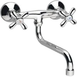 Akce Ferro Retro kuchyňská baterie na stěnu chrom XR5