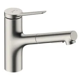 Cenově Výhodný Hansgrohe Zesis M33 kuchyňská baterie stojící ušlechtilá ocel 74800800