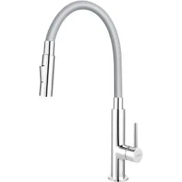 Ferro Zumba Slim 2F kuchyňská baterie stojící chrom-grafitová/šedá BZA43S Vrácení Zdarma