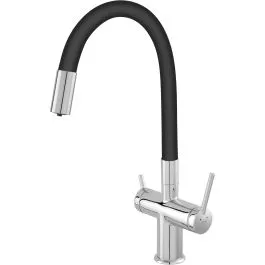 Cenová Bomba Ferro Filtrata baterie pro vodní filtr stojící chrom-černá BFT41B