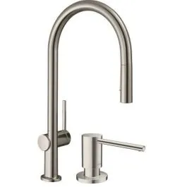 Originální Sada kuchyňská baterie Hansgrohe Talis M54 72801800, dávkovač tekutin Hansgrohe A41 40438800
