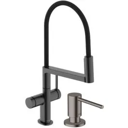 Super Cena Sada kuchyňská baterie Hansgrohe Talis Select M54 PowderSpray 72861340, dávkovač tekutin Hansgrohe A41 40438340