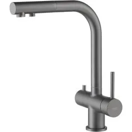 Blue Water Apala kuchyňská baterie s filtrem stojící grafitová/šedá 5901730616507 Vrácení Zdarma