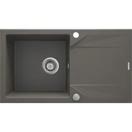 Akční Nabídka Deante Evora granitový dřez 78x44 cm antracitová ZQJ_T113