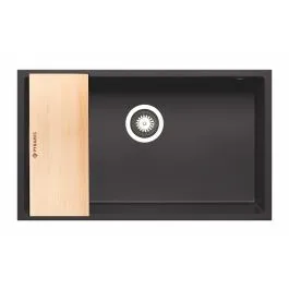 Pyramis Tetragon závěsný dřez 70x40 cm černá 070230401D Top Prodej