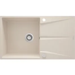 Aktuální Deante Corio granitový dřez 86x50 cm béžová ZRC_511A