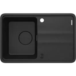 Výprodej Deante Momi granitový dřez 67x44 cm šedá/grafitová/onyx ZKM_G11A