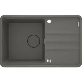 Rychlé Dodání Deante Momi granitový dřez 78x50 cm antracitová ZKM_T113