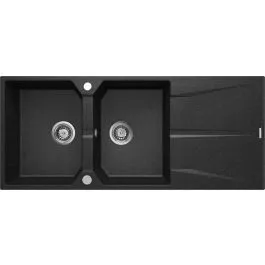 Cenový Hit Deante Corio granitový dřez 116x50 cm šedá/grafitová/onyx ZRC_2213