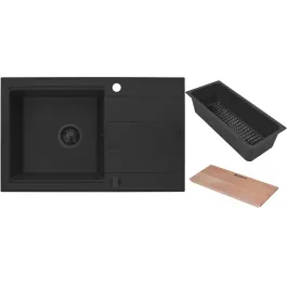 Koupit Online Sada granitový dřez Pyramis Sparta Plus 070175802, odkapávací miska Pyramis Camea 521019601, 525009601