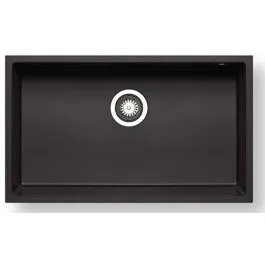 Pyramis Tetragon závěsný dřez 70x40 cm černá 070230401 Expresní Doručení