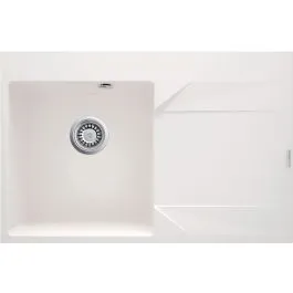 Bezpečná Platba Deante Evora granitový dřez 76x50 cm bílá ZQJ_A11P