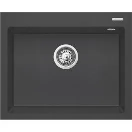 Levný Pyramis Istros granitový dřez 61x50 cm černá 070045012