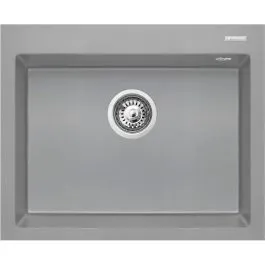 Pyramis Istros granitový dřez 61x50 cm šedá/grafitová/onyx 070186912 Zlevněný