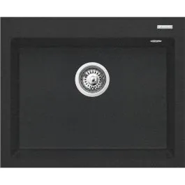 Pyramis Istros granitový dřez 61x50 cm černá 070186812 Must-Have
