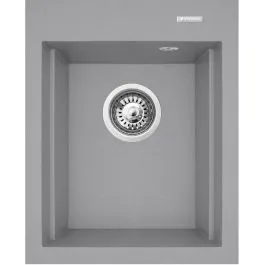 Horká Nabídka Pyramis Siros granitový dřez 48x39 cm šedá/grafitová/onyx 070180412