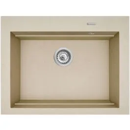 Pyramis Siros granitový dřez 67x51.5 cm béžová 070094101 Vysoce Kvalitní