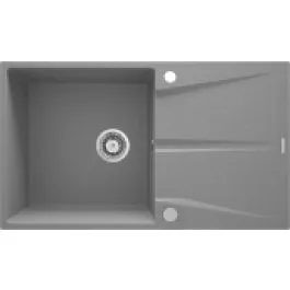 Cenový Hit Deante Corio granitový dřez 86x50 cm šedá/grafitová/onyx ZRC_S11A