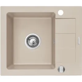 Pyramis Sparta Mini granitový dřez 56x46 cm béžová 070179312 Levný