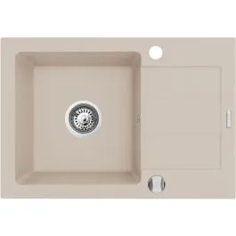Pyramis Next granitový dřez 68x44 cm béžová 070162001 Poslední Šance