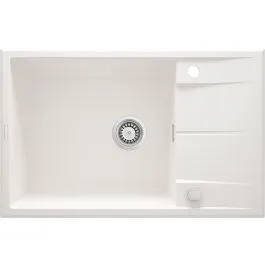Speciální Cena Deante Eridan granitový dřez 78x50 cm bílá ZQE_A11B