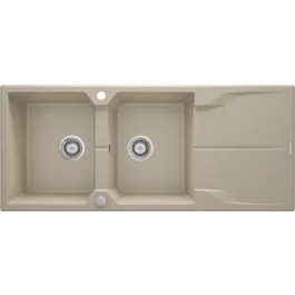 Deante Andante granitový dřez 116x50 cm béžová ZQN_7213 Jen Po Omezenou Doba