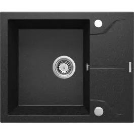 Speciální Cena Deante Andante granitový dřez 59x49 cm šedá/grafitová/onyx ZQN_211A
