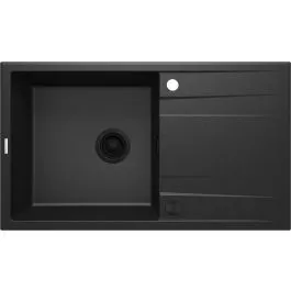 Akční Cena Deante Eridan granitový dřez 86x50 cm šedá/grafitová/onyx ZQE_G113