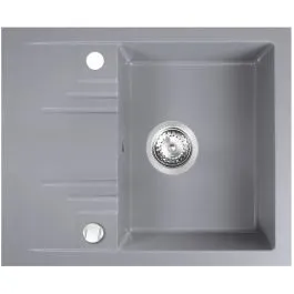 Ferro Mezzo II granitový dřez 58x48 cm šedá/grafitová/onyx DRGM48/58GA Víkendová Akce