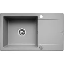 Pyramis Korfu granitový dřez 78x46 cm šedá/grafitová/onyx 070061301 Originální