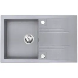 Ferro Mezzo II granitový dřez 78x48 cm šedá/grafitová/onyx DRGM48/78GA Akční Cena