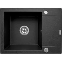 Pyramis Korfu granitový dřez 62x46 cm černá 070060301 Nízká Cena