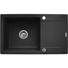 Pyramis Korfu granitový dřez 78x46 cm šedá/grafitová/onyx 070061101 Top Prodej