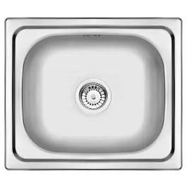 Speciální Cena Deante Doppio ocelový dřez se sifonem 48x43 cm ocel ZEN_0103