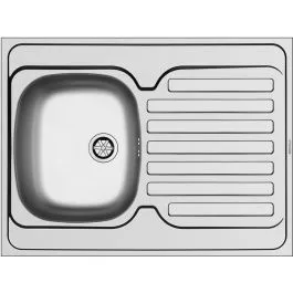 Autentický Pyramis Intl ocelový dřez 80x60 cm 100408202