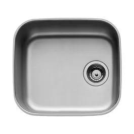 Pyramis Iris ocelový dřez 42.3x42.3 cm 100009301 Doprava Zdarma