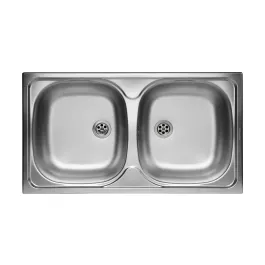 Pouze Dnes Pyramis Basic ocelový dřez 78x43.5 cm 100138501