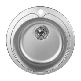 Pyramis Kiba ocelový dřez 48.5x48.5 cm 100053801 Speciální Cena