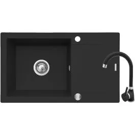 Pyramis Korfu dřezy s baterií černá/černá 070167301BN Originální