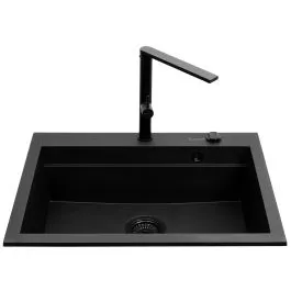 Pyramis Siros dřezy s baterií černá/černá 070177802BT Poslední Šance